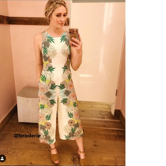 Anthropologie COREY LYNN CALTER BLOOME JUMPSUIT - Picture 5 of 7